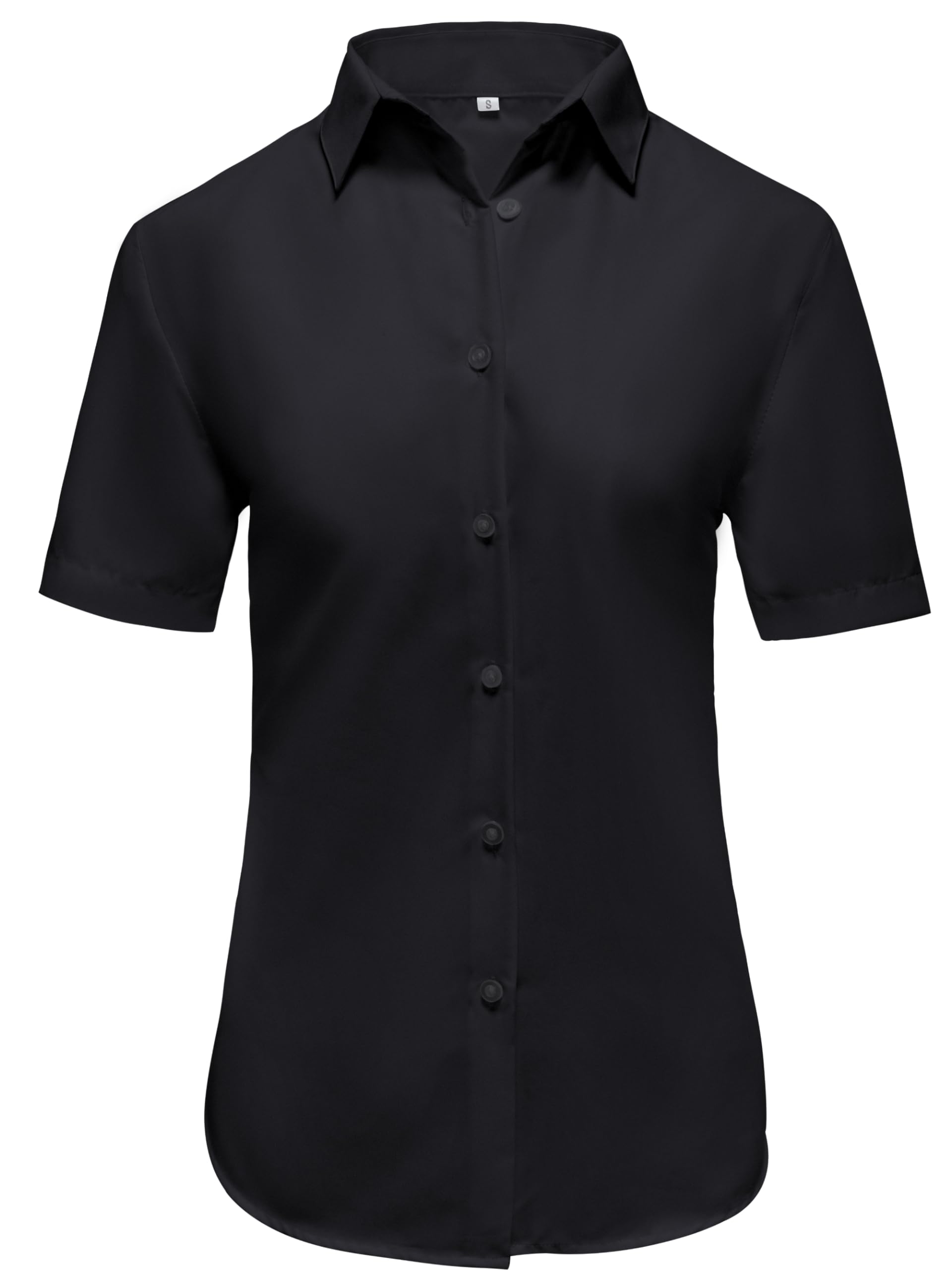 Ruisin Super Soft Wrinkle Resistant Womens Plain Button Down Shirts for Women Short Sleeve Blouses
Ruisin Super Soft Wri